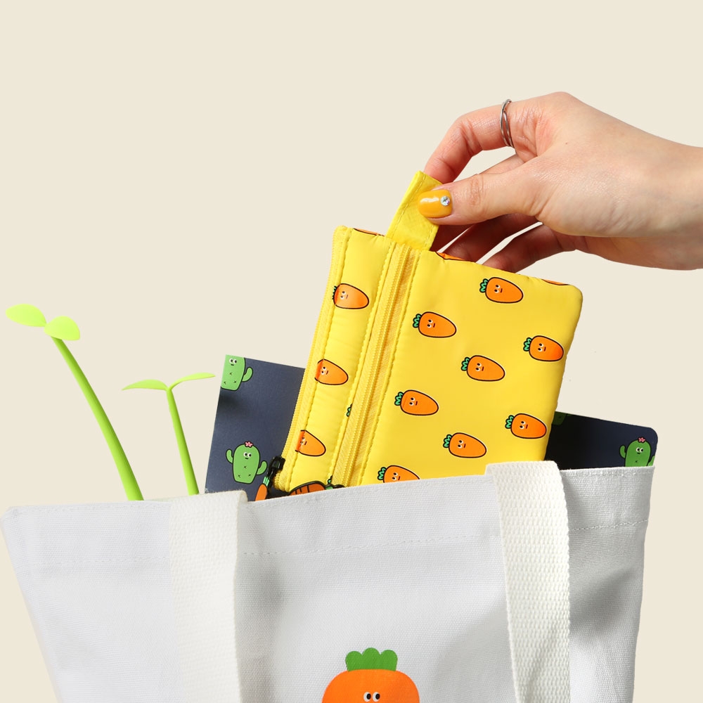 당근친구들패딩미니파우치