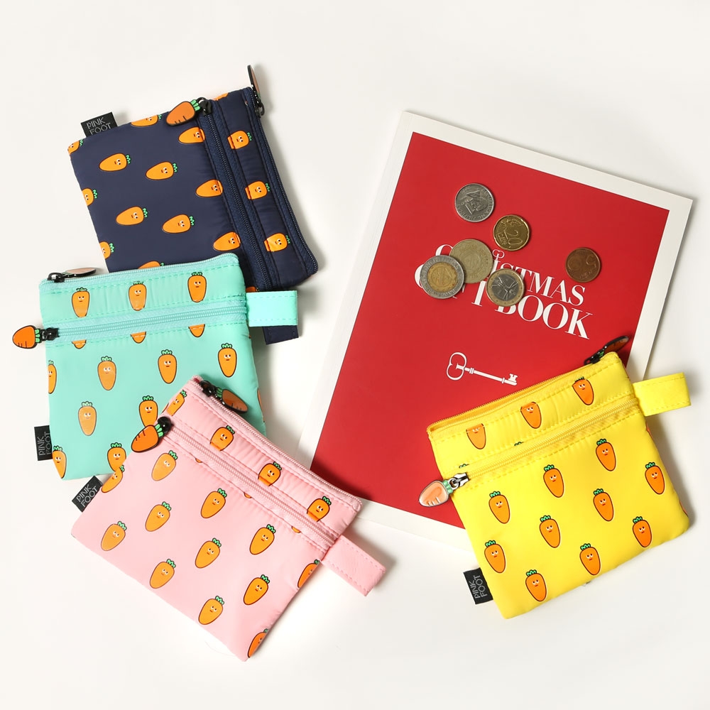 당근친구들패딩미니파우치