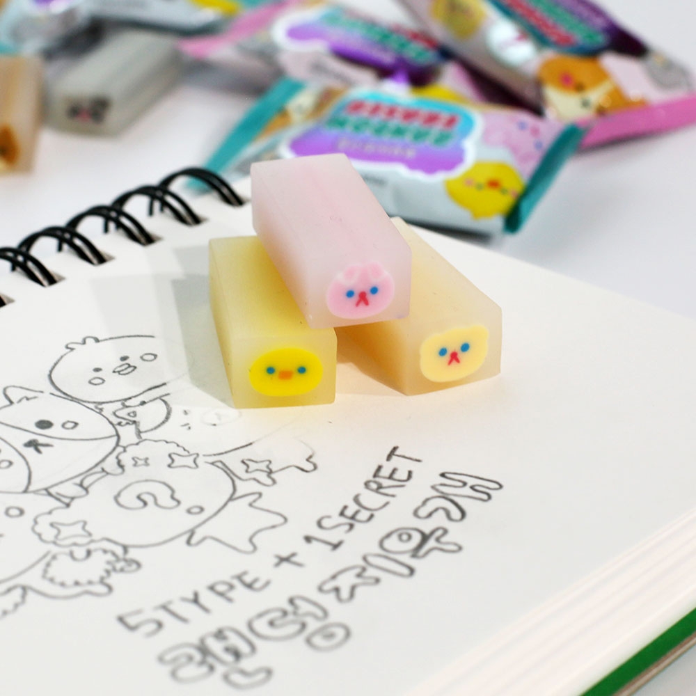 쪼꼬미친구들랜덤지우개1탄