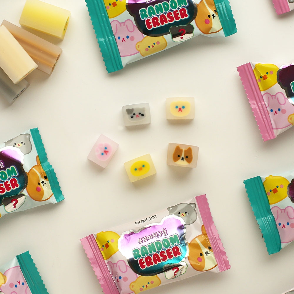 쪼꼬미친구들랜덤지우개1탄