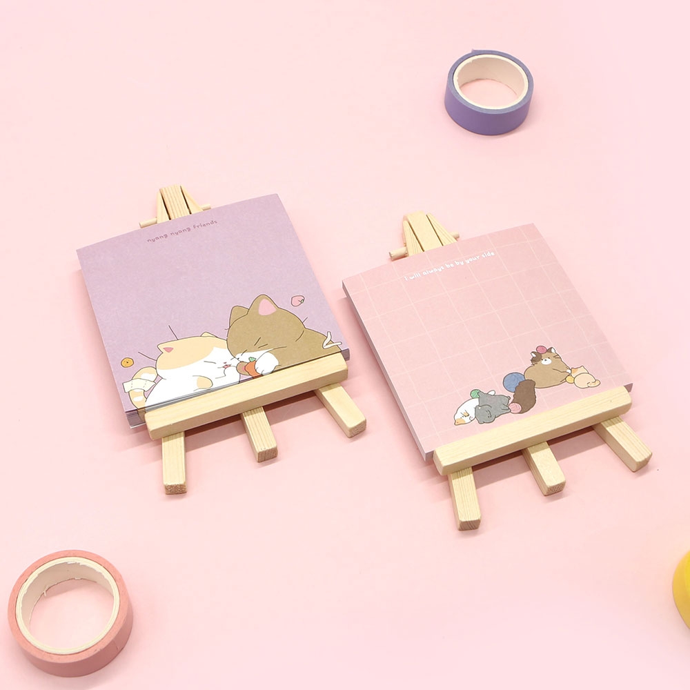 냥냥이젤떡메모지