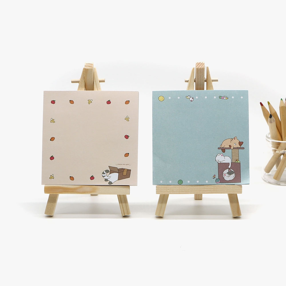 냥냥이젤떡메모지