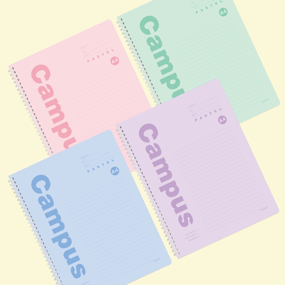 파스텔캠퍼스A4노트