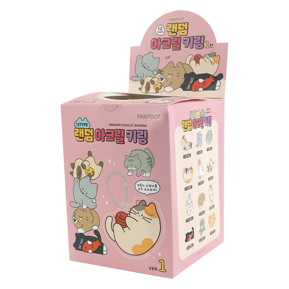 냥냥랜덤아크릴키링 인박스(60개세트)
