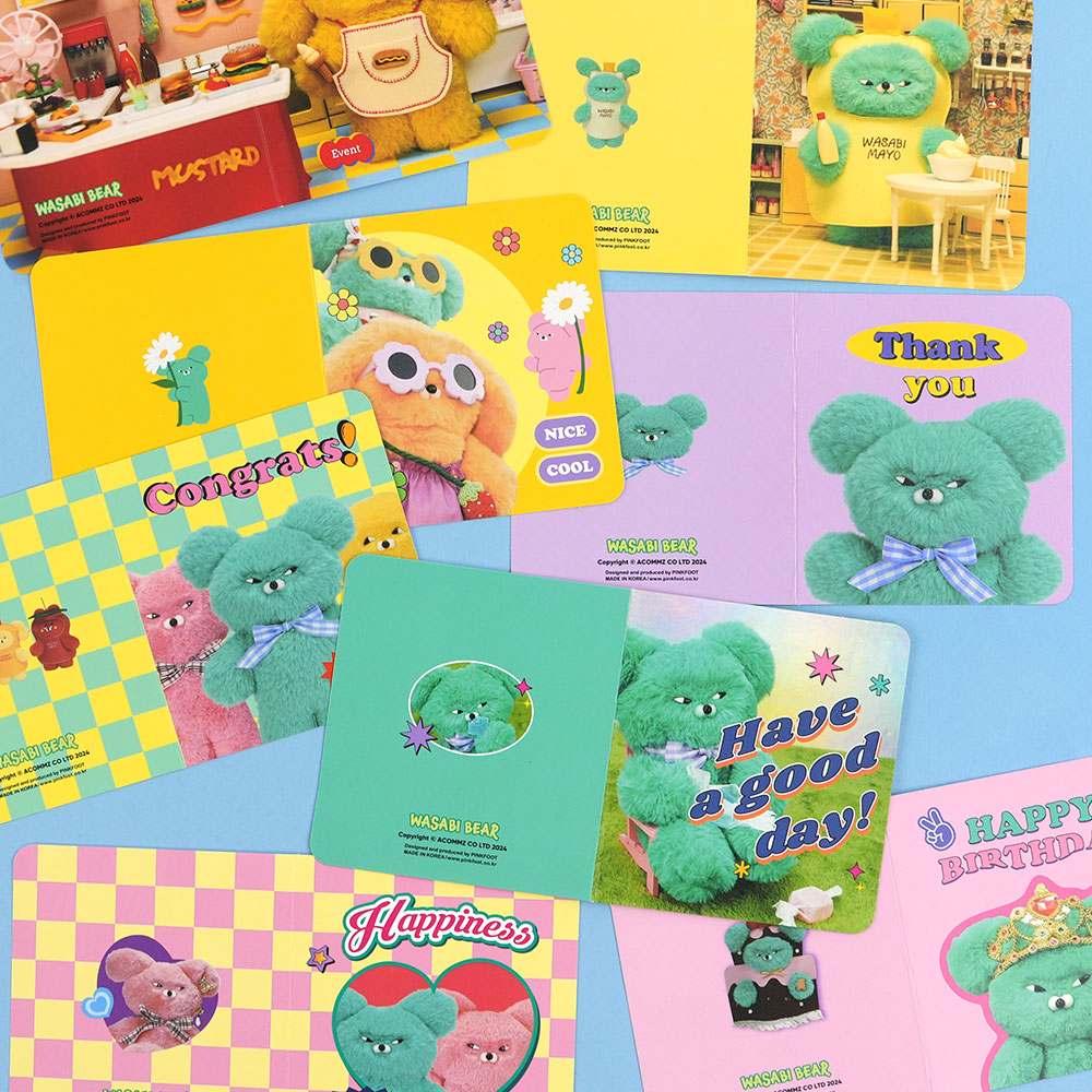 와사비베어카드세트