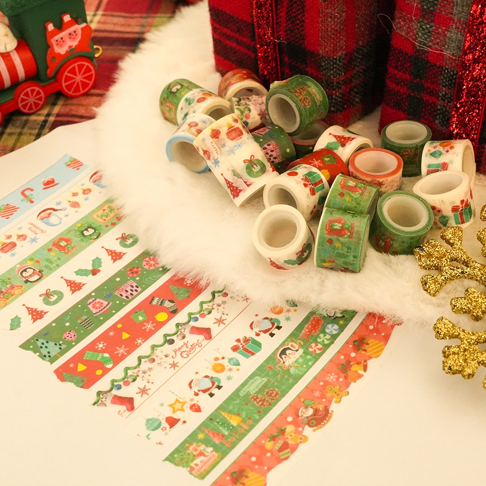 크리스마스마스킹테이프 인박스(36개세트)