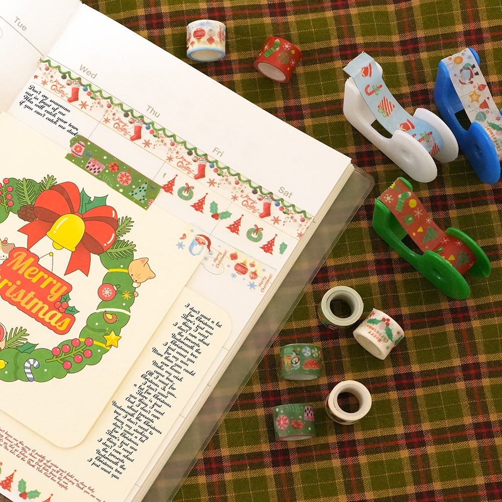 크리스마스마스킹테이프 인박스(36개세트)