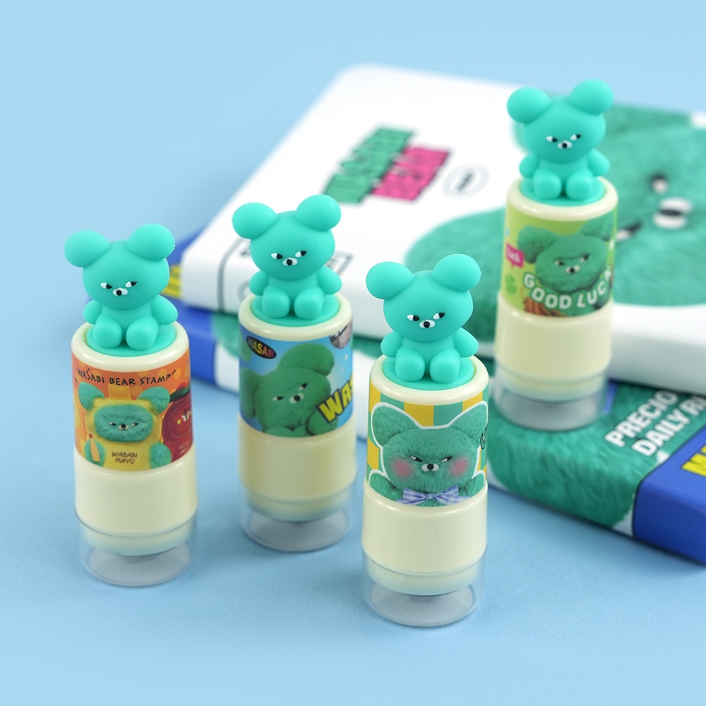 와사비베어피규어스탬프 인박스(20개세트)