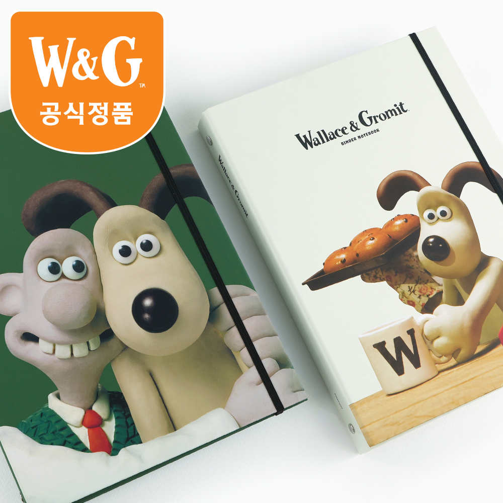 [공식정품]월레스와그로밋바인더노트