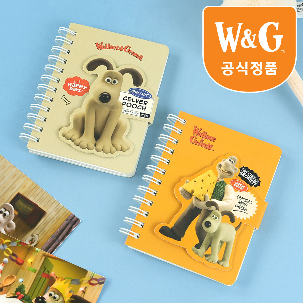 [공식정품]월레스와그로밋마그넷수첩