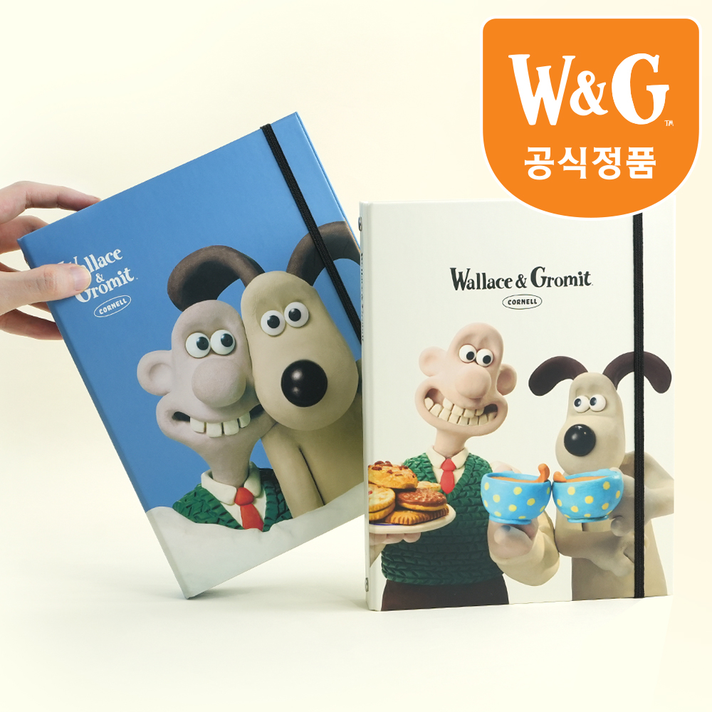 [공식정품]월레스와그로밋코넬미니바인더노트