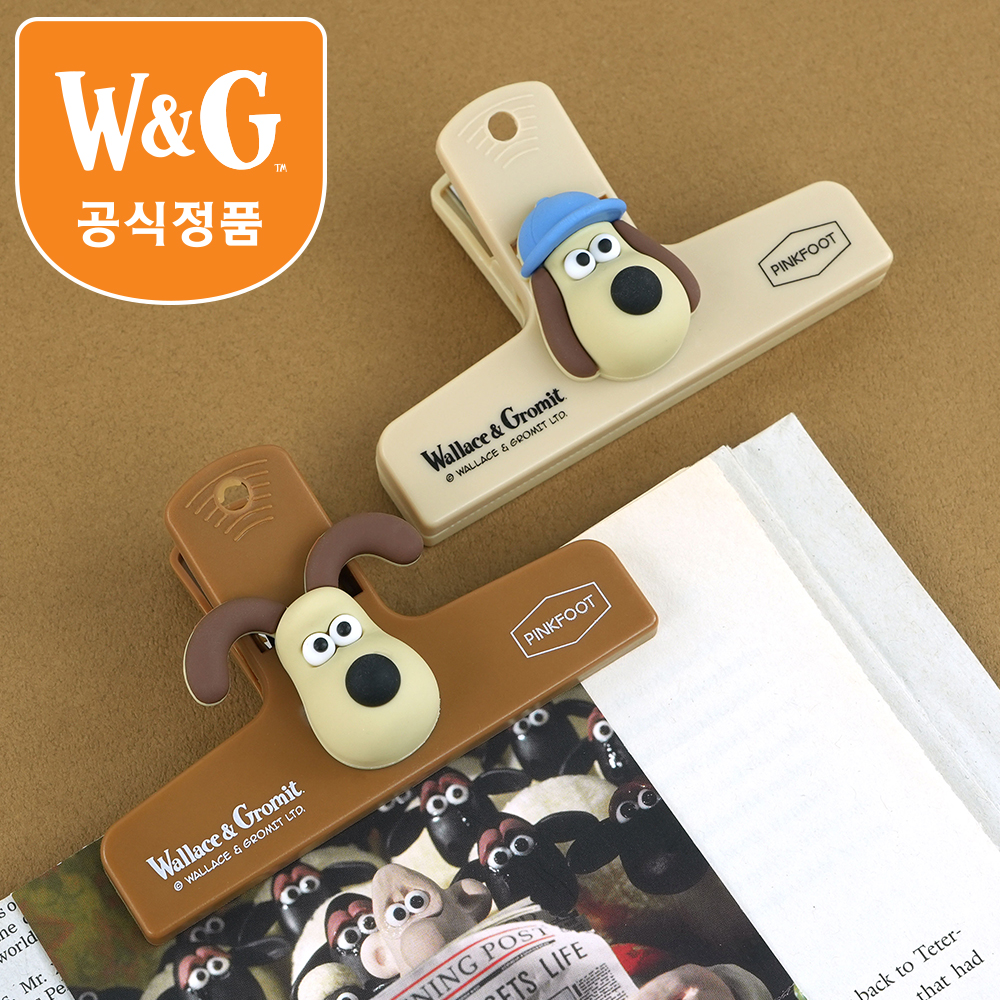 [공식정품]월레스와그로밋캐릭터집게