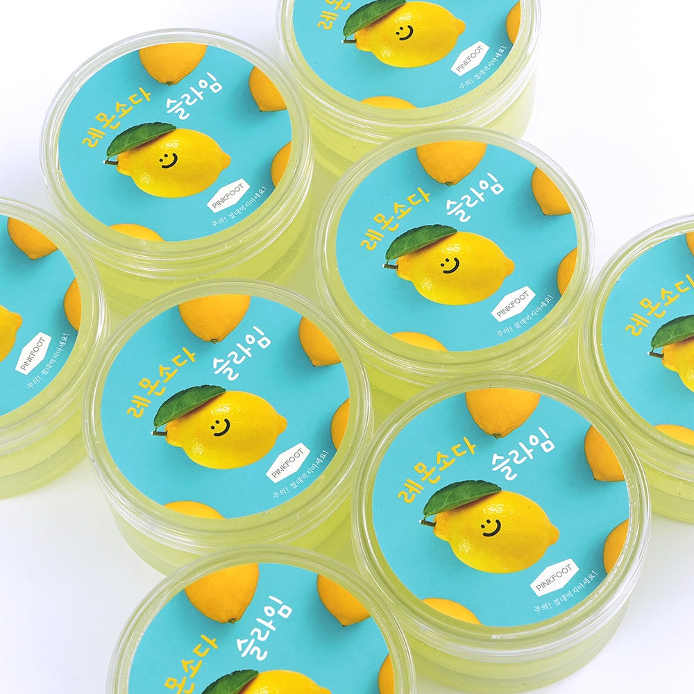 레몬소다슬라임