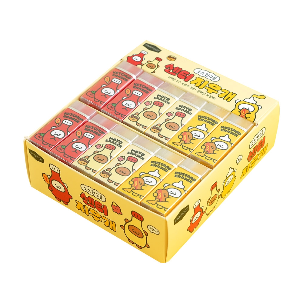 소스친구들센터지우개 인박스(36개세트)