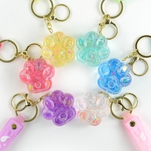 냥이발글리터키링