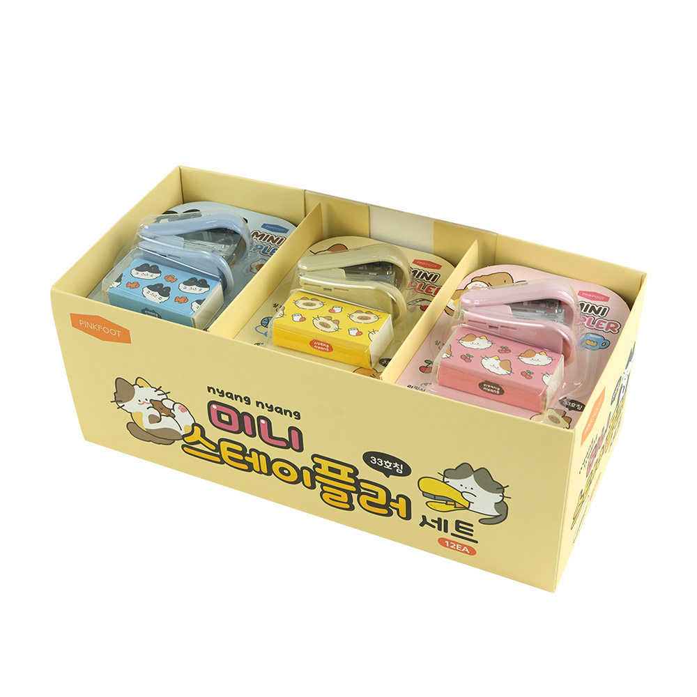 냥냥미니스테이플러 인박스(12개세트)
