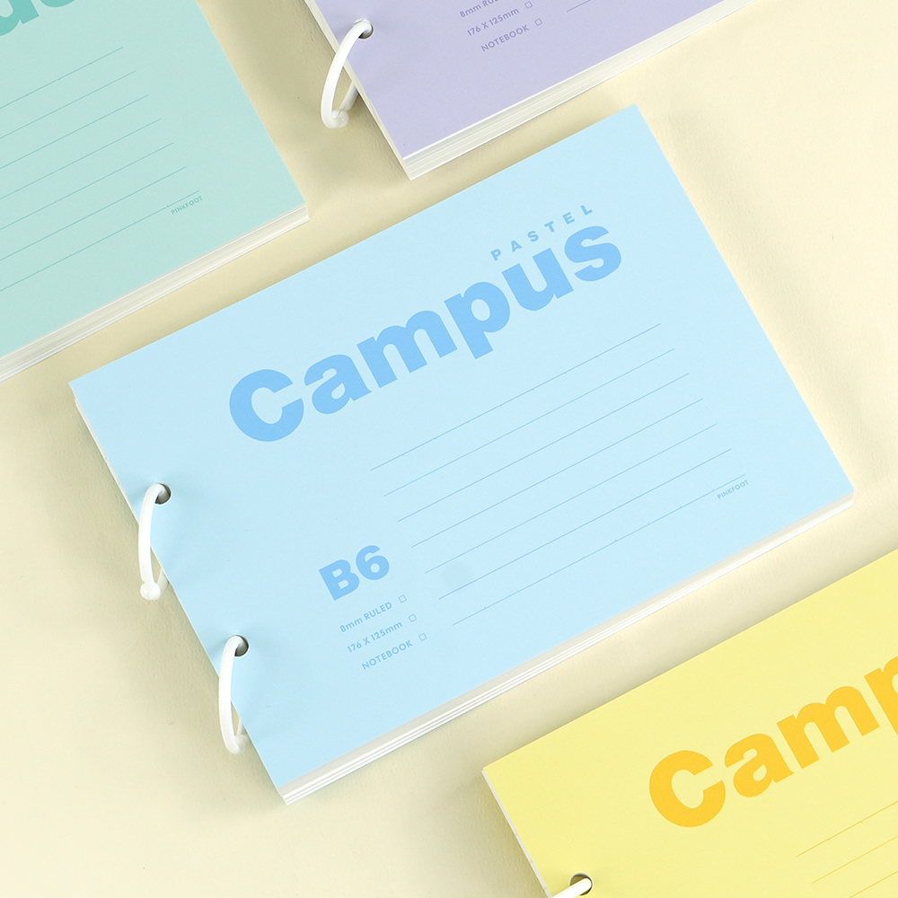 파스텔캠퍼스메모카드B6