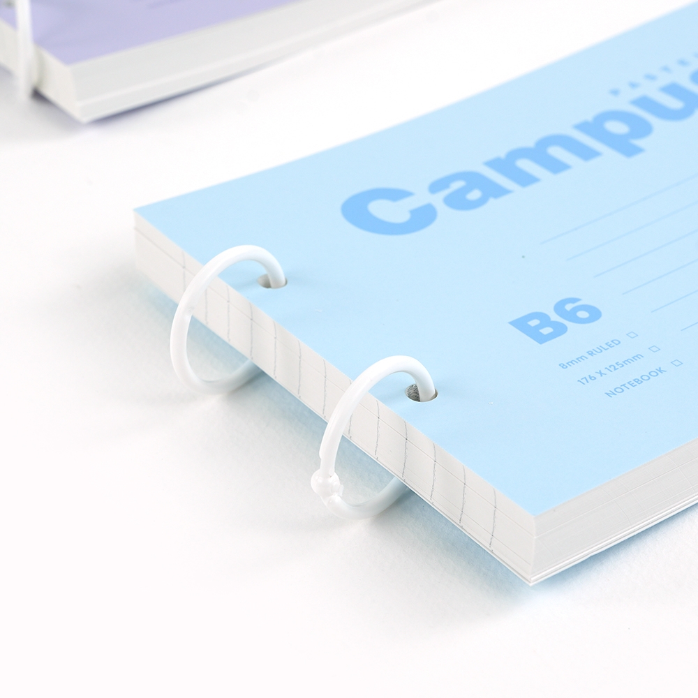 파스텔캠퍼스메모카드B6