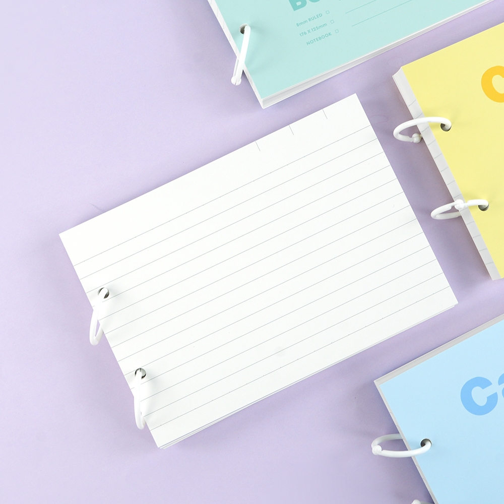 파스텔캠퍼스메모카드B6