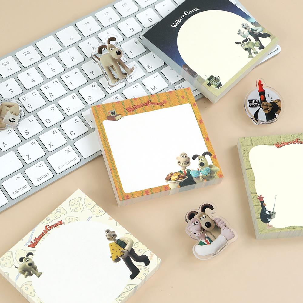 [공식정품]월레스와그로밋메모클립세트 인박스(20개세트)