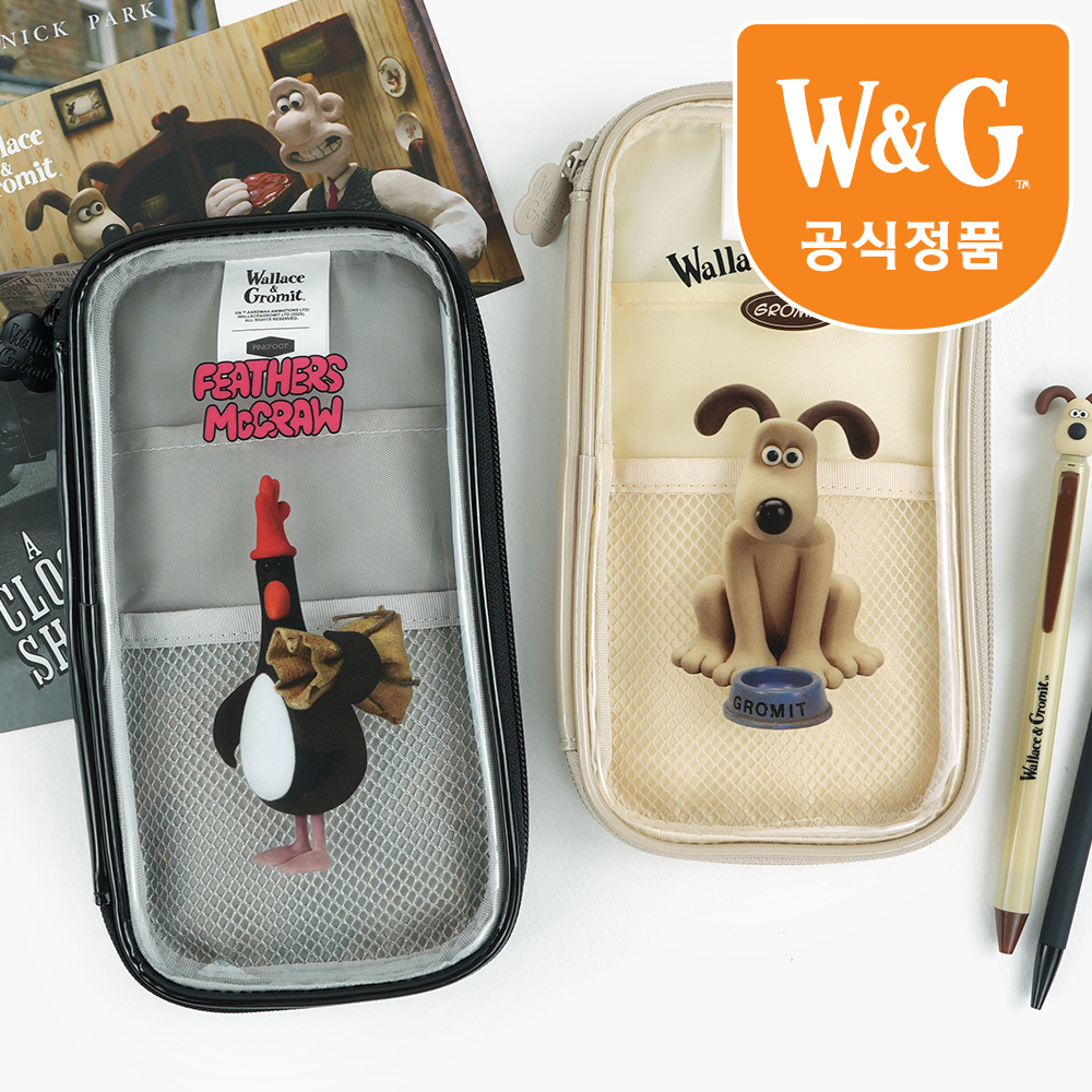 [공식정품]월레스와그로밋투명슬림케이스