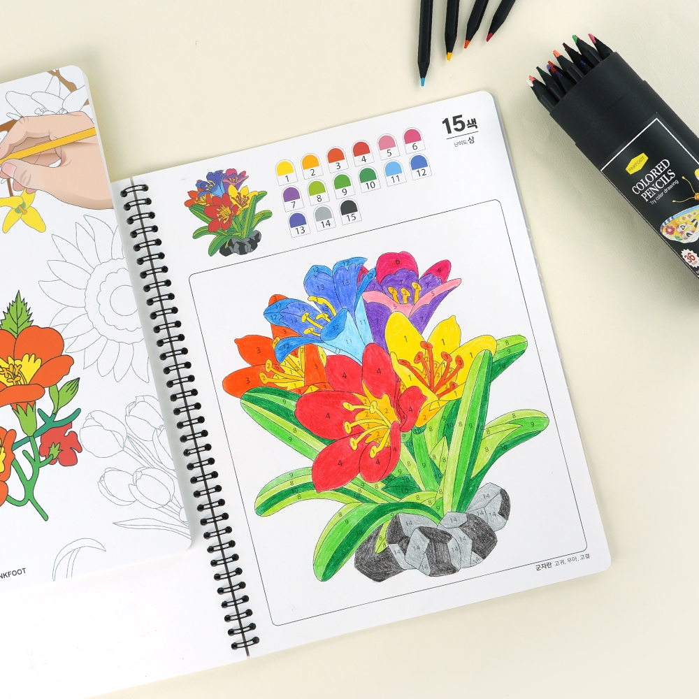 쉽게칠하는색칠북