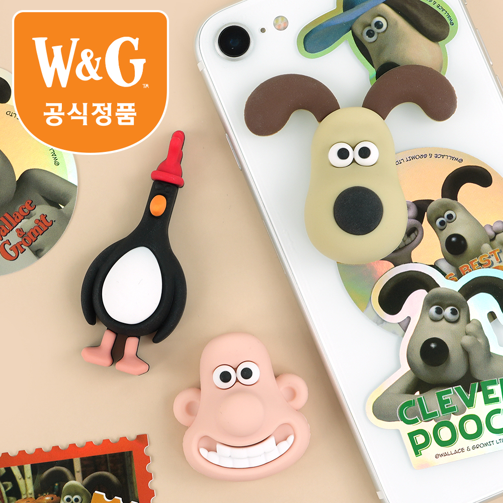 [공식정품]월레스와그로밋피규어스티커
