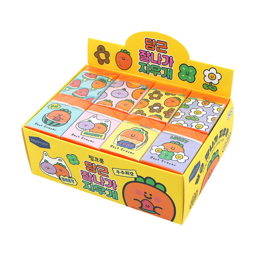 당근잘나가지우개 인박스(24개세트)