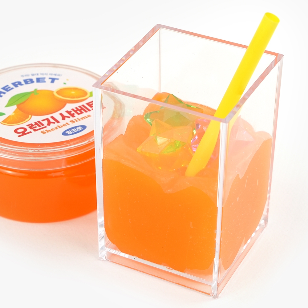 오렌지샤베트슬라임