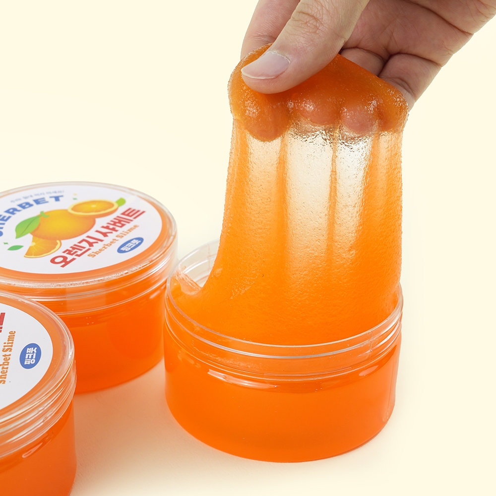 오렌지샤베트슬라임
