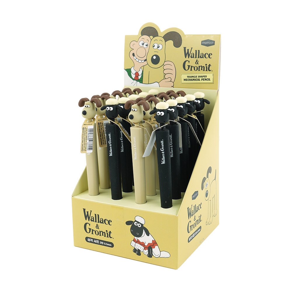 [공식정품]월레스와그로밋삼각샤프2탄 인박스(20개세트)