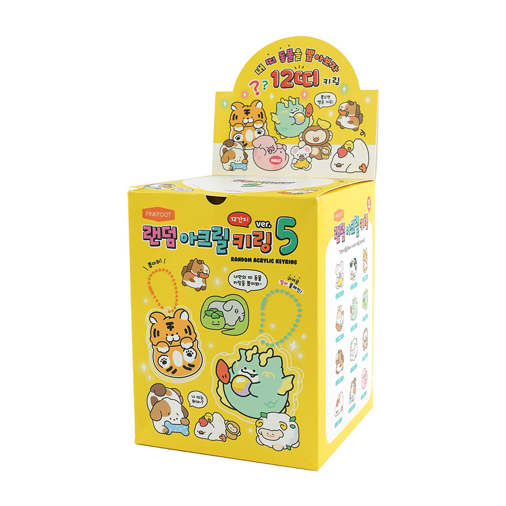 12간지랜덤아크릴키링5탄 인박스(60개세트)