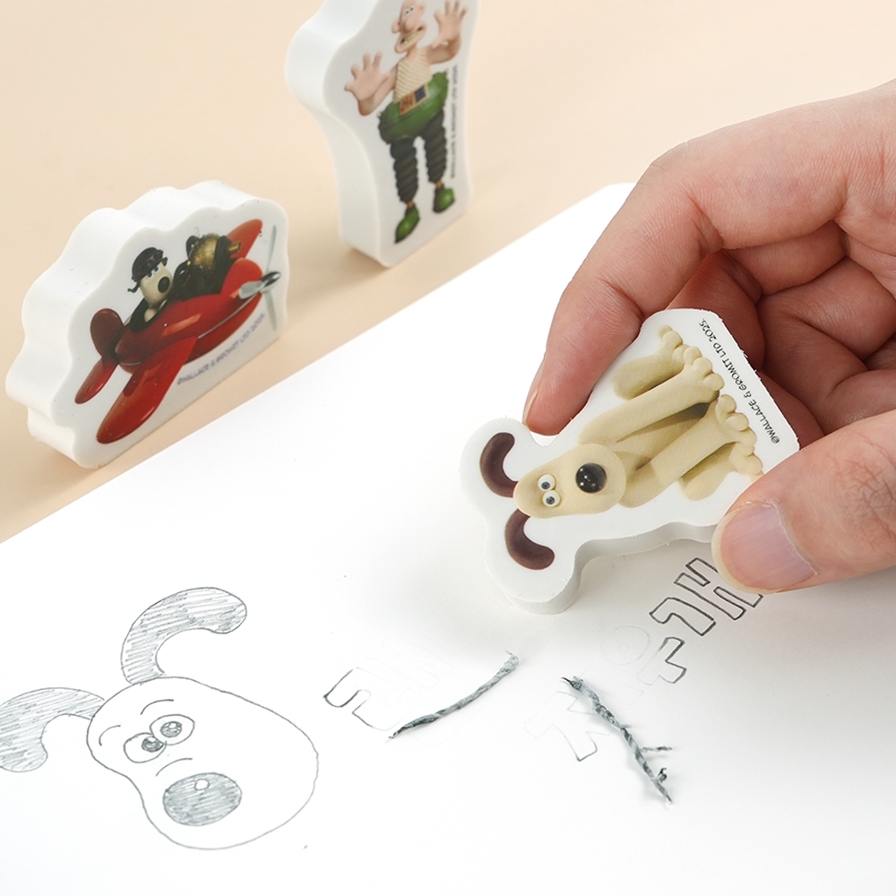 [공식정품]월레스와그로밋랜덤지우개 인박스(24개세트)