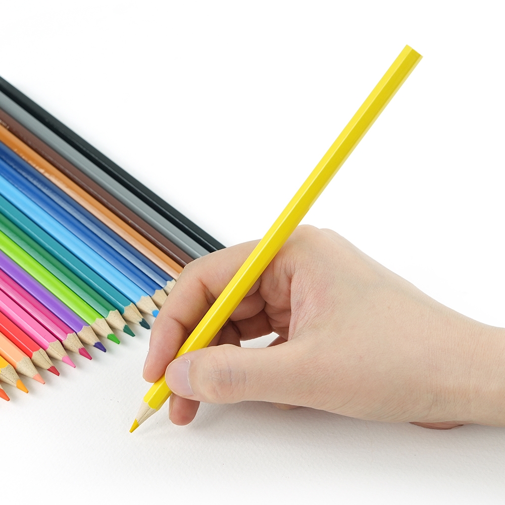 18색우드색연필