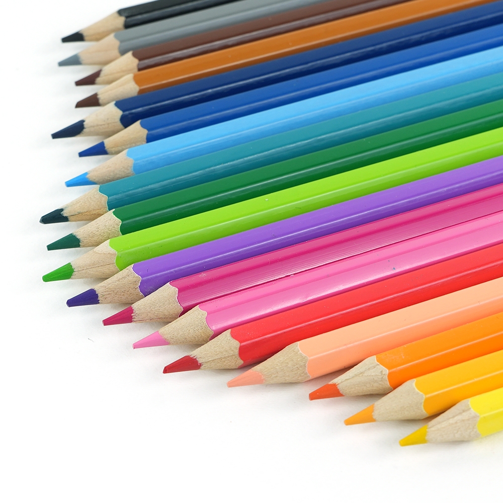 18색우드색연필