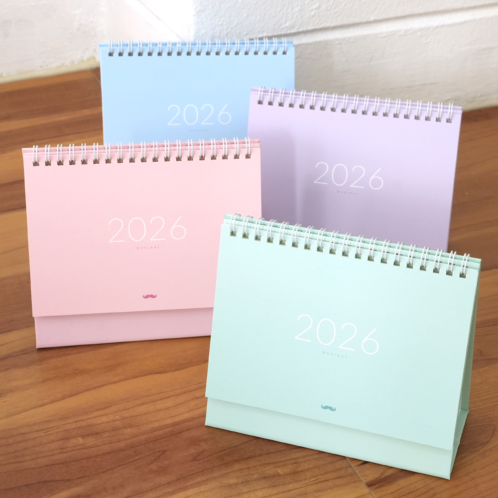 봉주르2026탁상달력