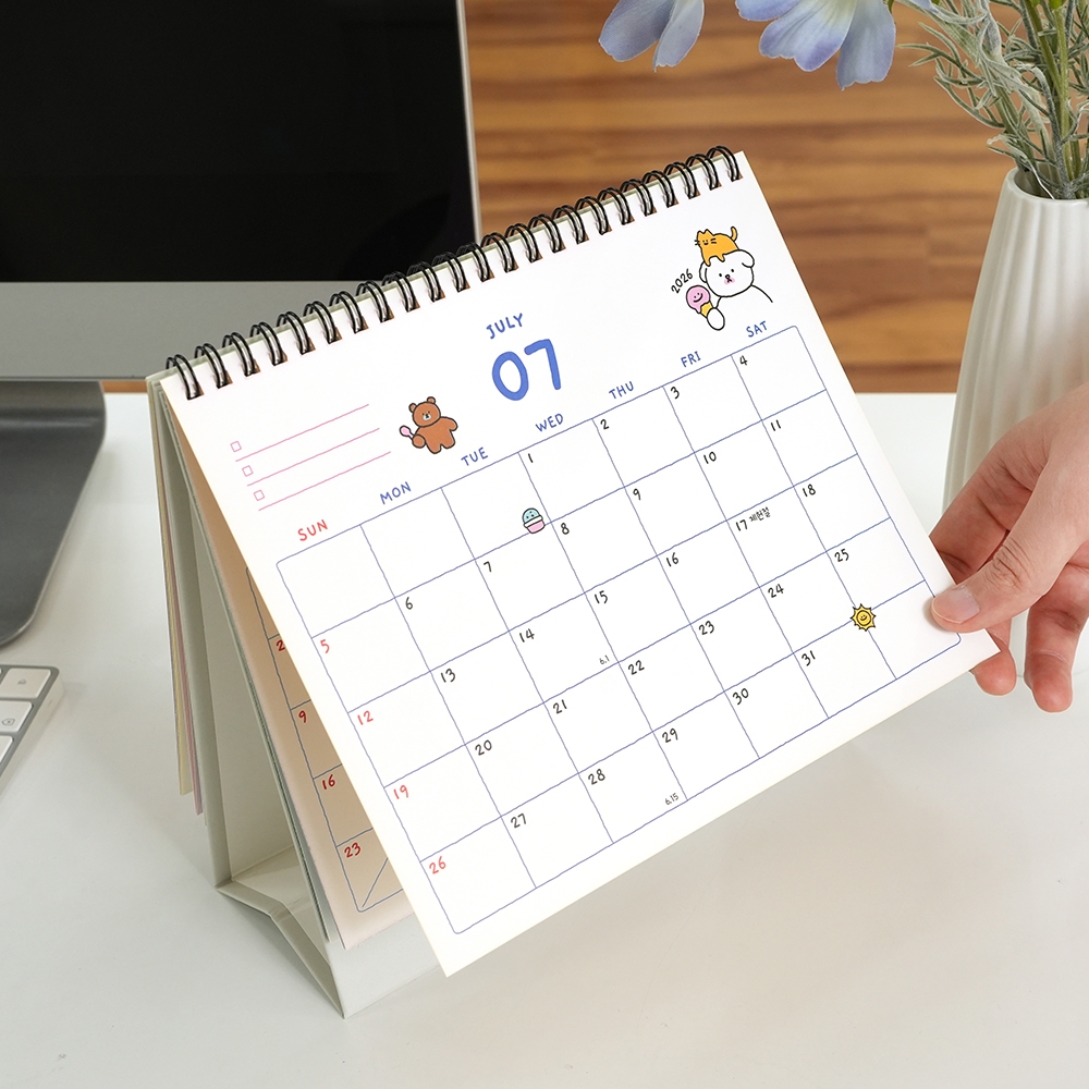 꼬망2026탁상달력