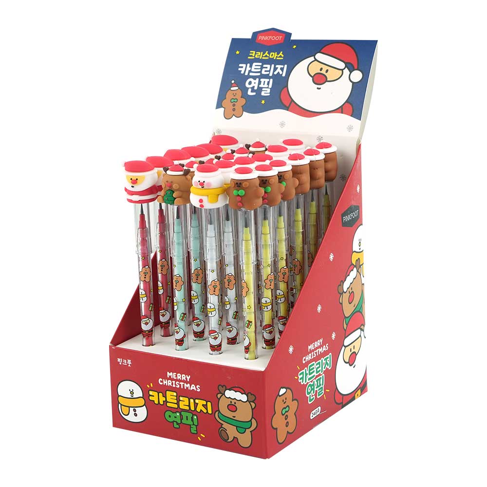 크리스마스카트리지연필3탄 인박스(24개세트)