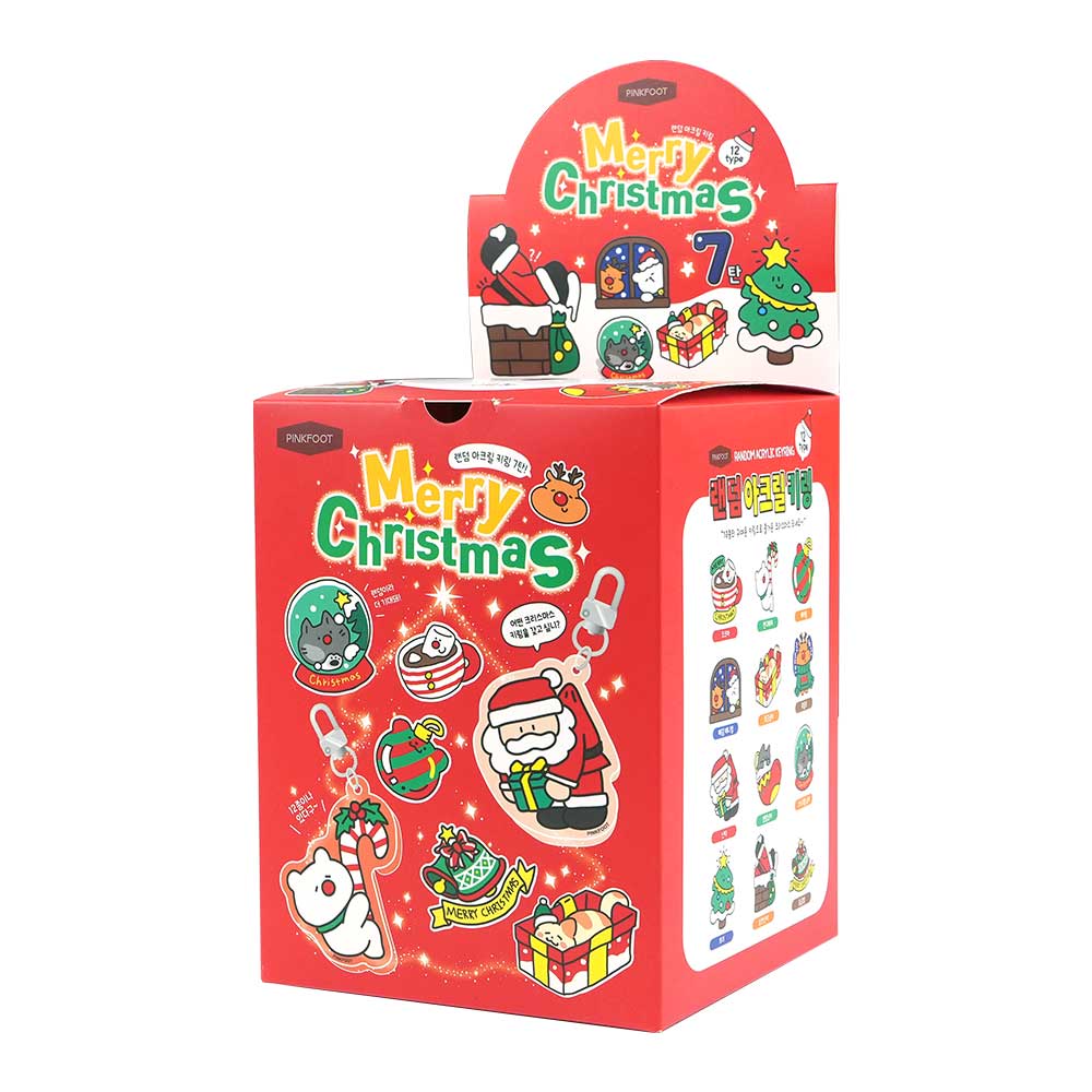 크리스마스랜덤아크릴키링7탄 인박스(60개세트)