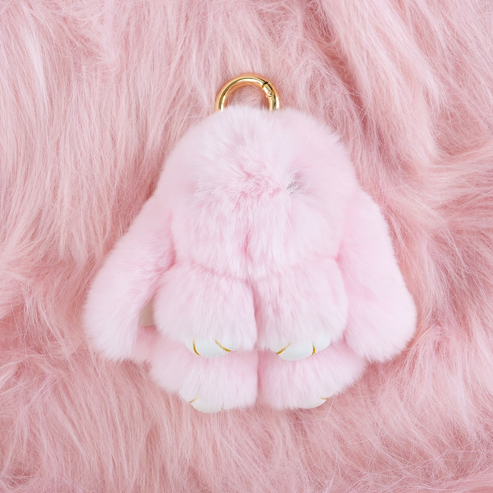 앙고라토끼인형키링