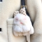 왕리본토끼털키링