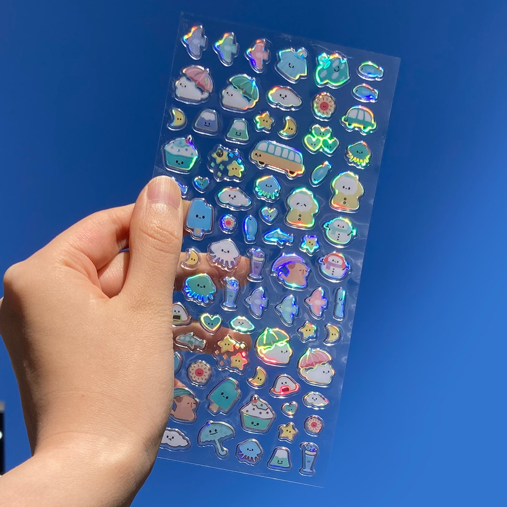 홀로그램젤리스티커ver2