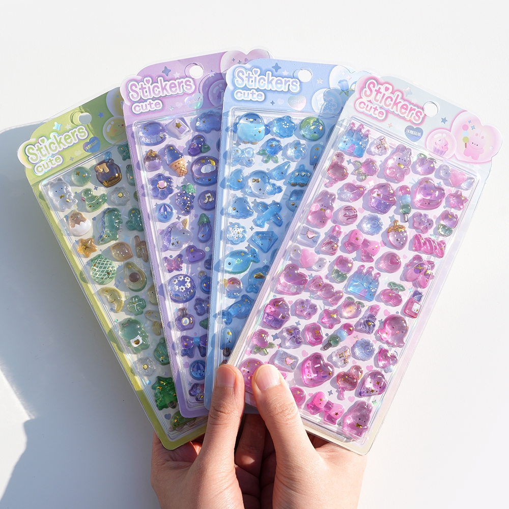 컬러물방울드롭스티커