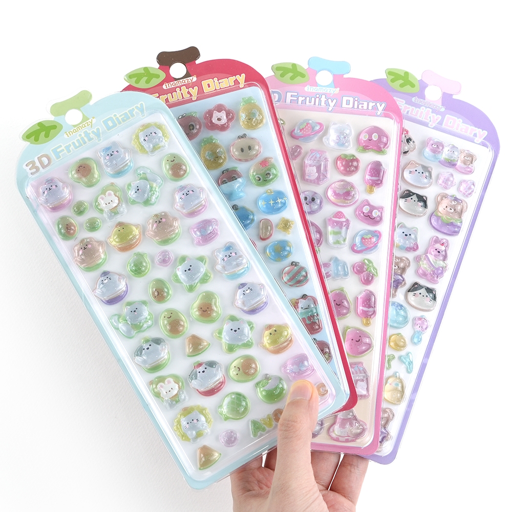 후르츠워터드롭스티커