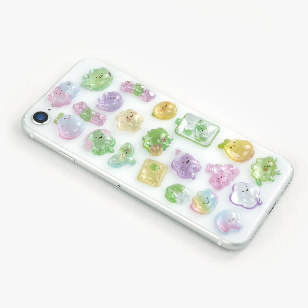 가든워터드롭스티커