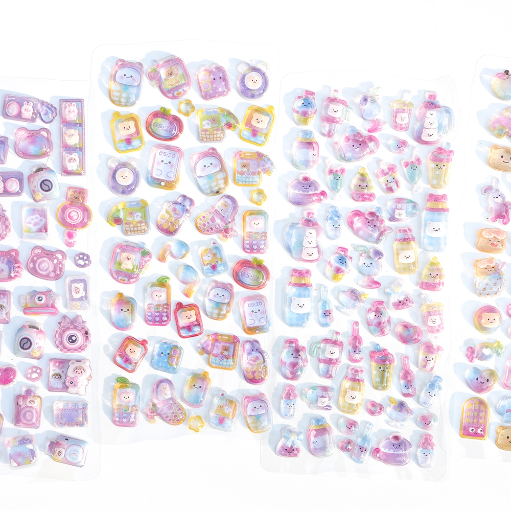 파티워터드롭스티커