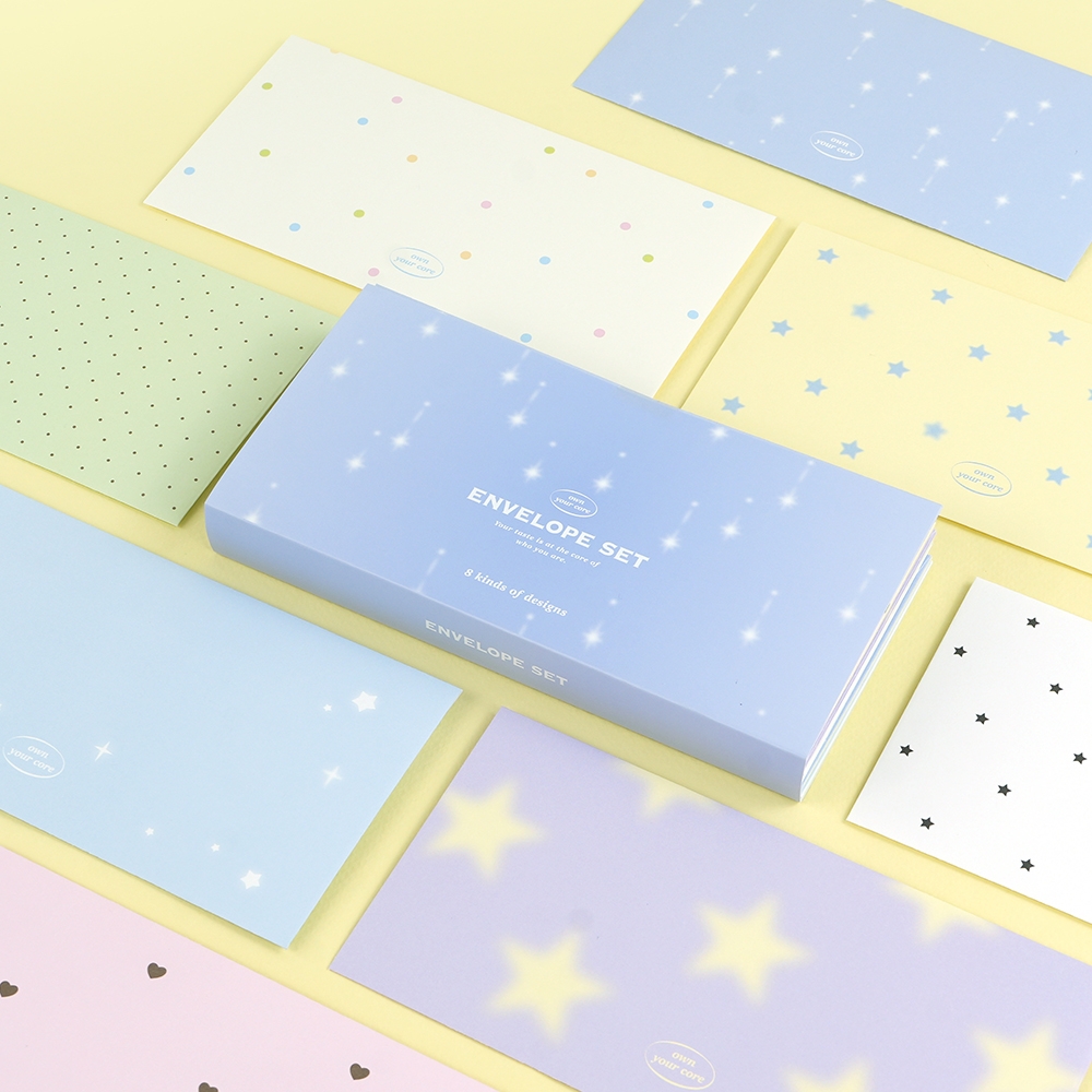 위시 가로봉투세트