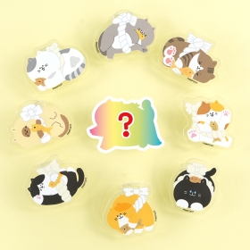 냥이액막이랜덤아크릴자석집게