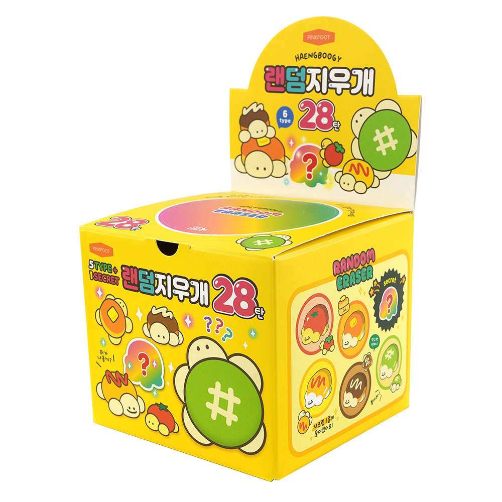 랜덤지우개28탄 인박스(24개세트)